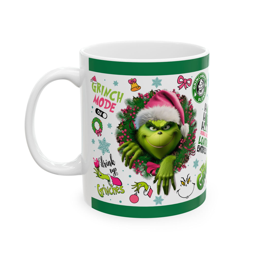 Ceramic Mug, Holiday Coffee Mug