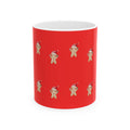 Holiday Ceramic Mug, Christmas Coffee Mug