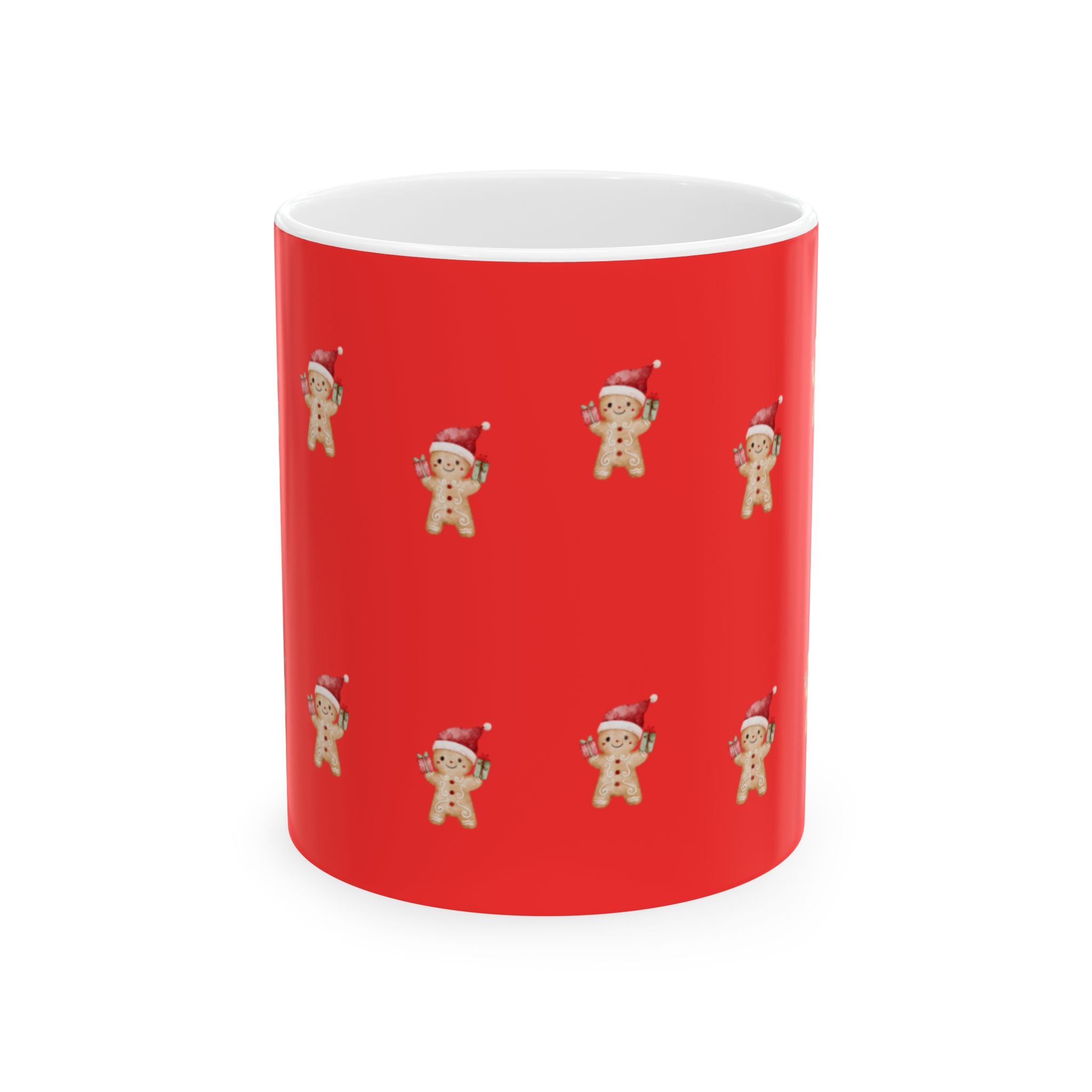 Holiday Ceramic Mug, Christmas Coffee Mug