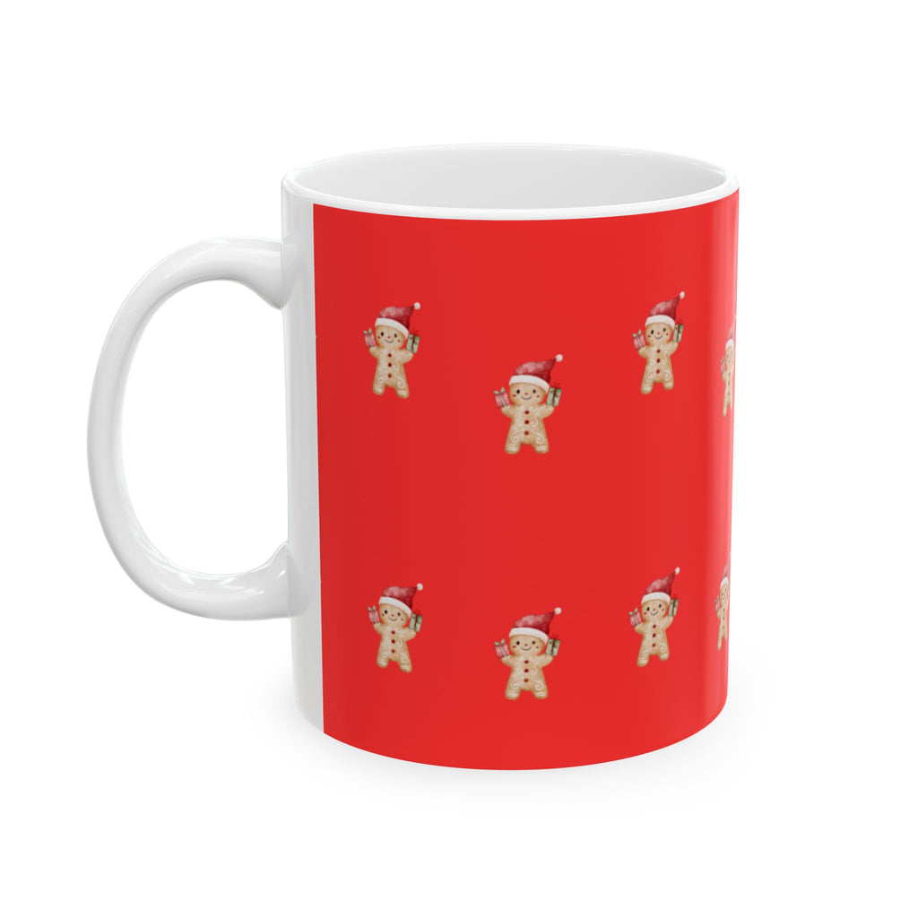 Holiday Ceramic Mug, Christmas Coffee Mug