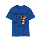Cat T‑Shirt "I’m Not Bossy I Just Have Better Ideas" Funny Graphic Tee