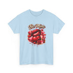 Be Mine Valentine T‑Shirt — Romantic Heart & Rose Graphic Tee