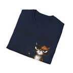 Cat T‑Shirt "I’m Not Bossy I Just Have Better Ideas" Funny Graphic Tee