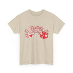 Feeling Lucky Dice T-Shirt  Cute Valentine’s Day Graphic Tee