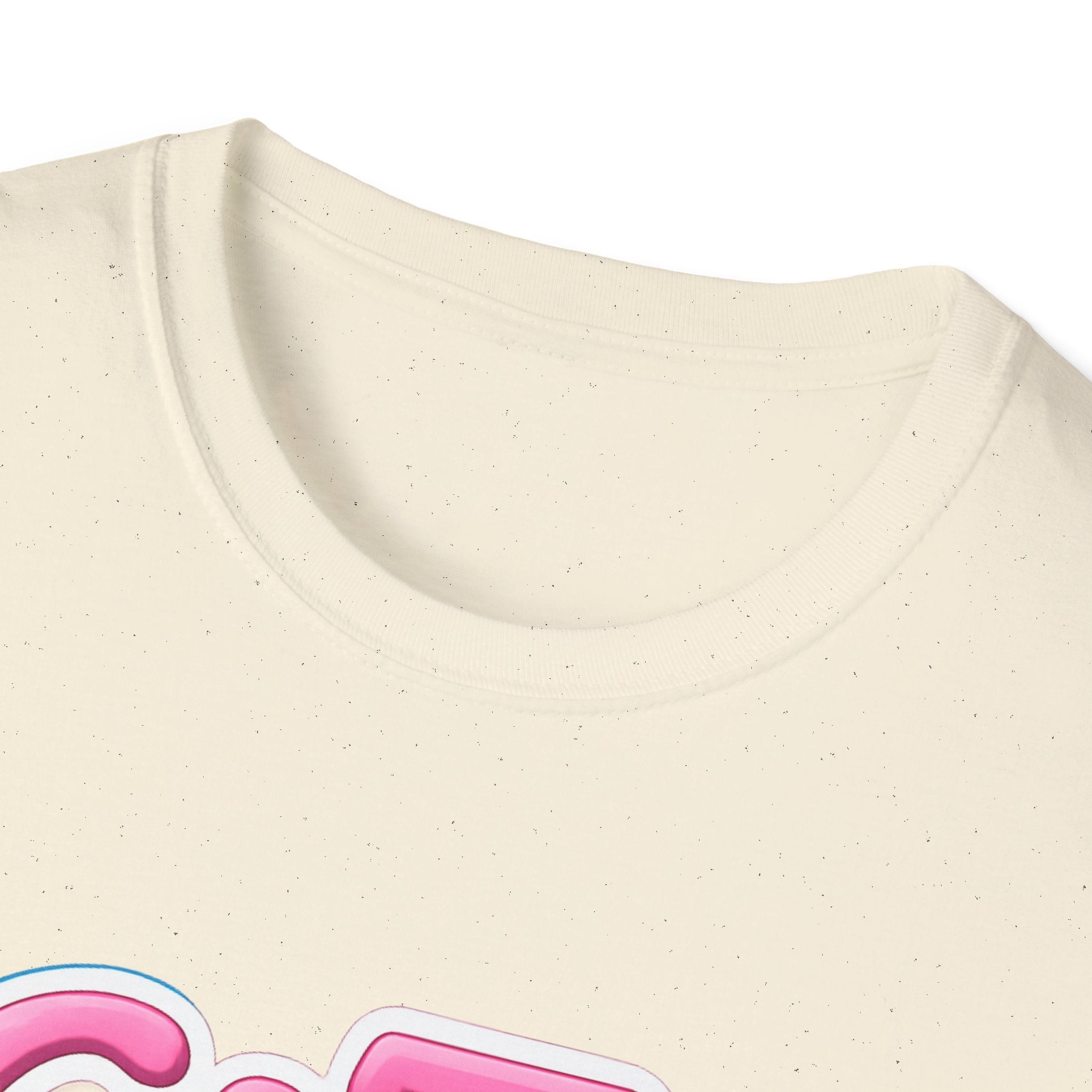 Cat Mama T-Shirt — Cute Pink & Blue Cat Mom Tee with Paw Flower