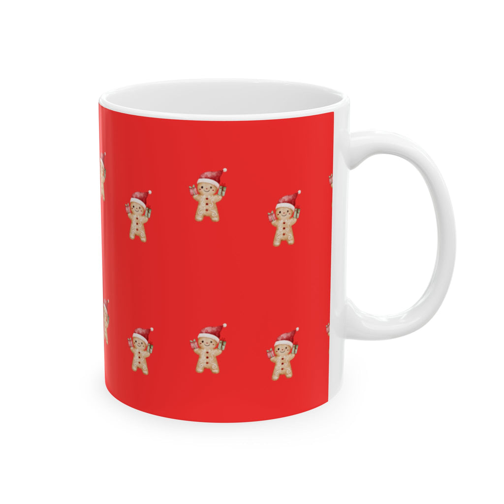 Holiday Ceramic Mug, Christmas Coffee Mug