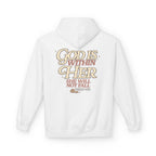 God Is Within Her Hoodie  Inspirational Psalm 46:5 Women's Faith Pullover