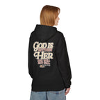 God Is Within Her Hoodie  Inspirational Psalm 46:5 Women's Faith Pullover
