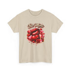 Be Mine Valentine T‑Shirt — Romantic Heart & Rose Graphic Tee