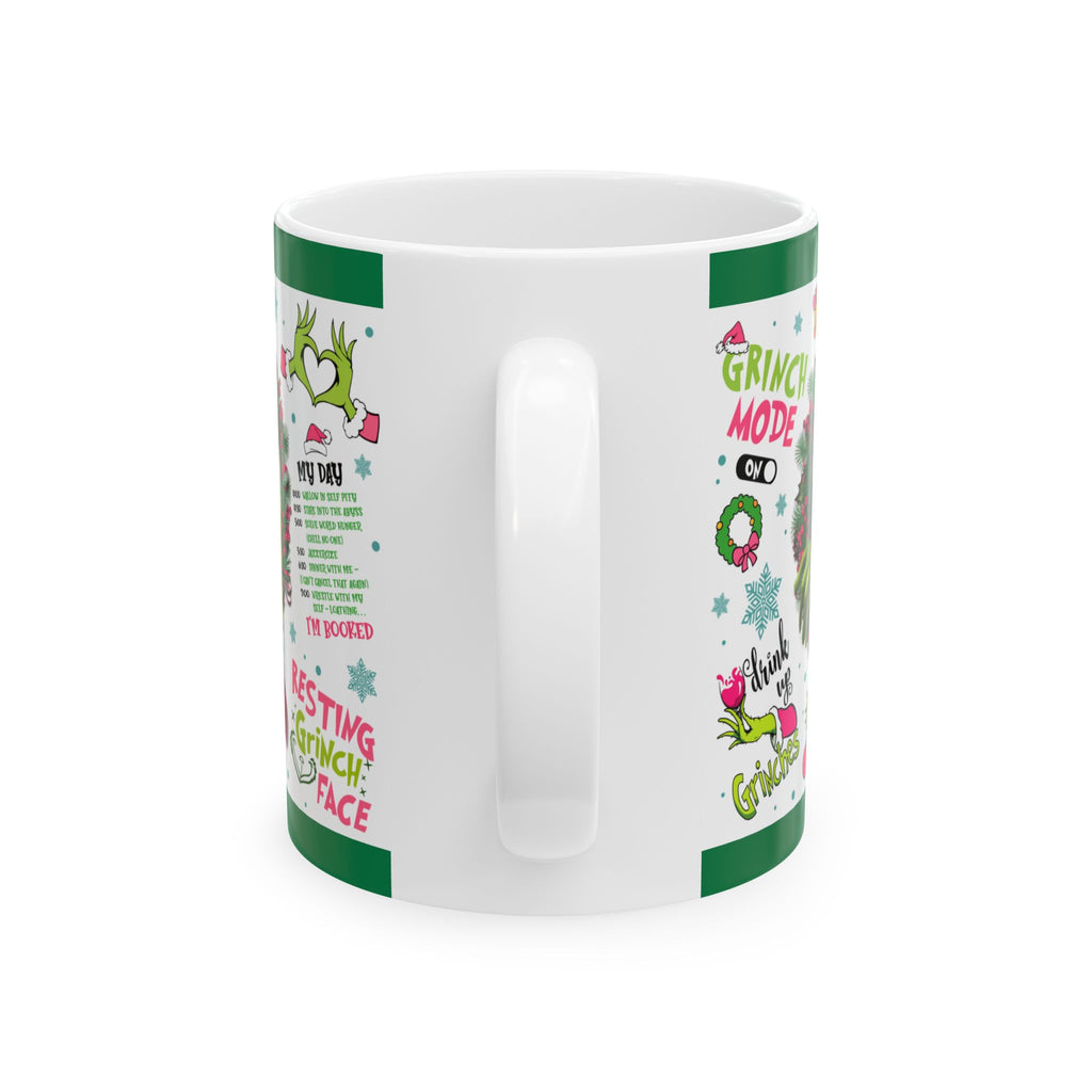 Ceramic Mug, Holiday Coffee Mug