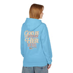 God Is Within Her Hoodie  Inspirational Psalm 46:5 Women's Faith Pullover